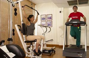 The Muthoot Plaza,Fitness room