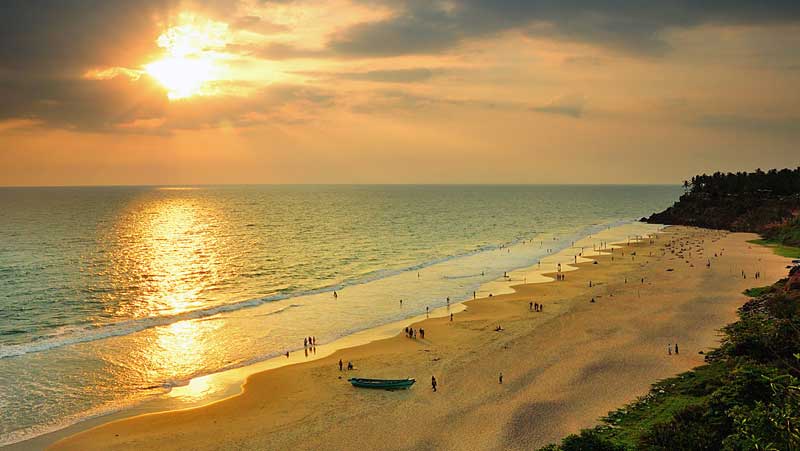 varkala-sunset