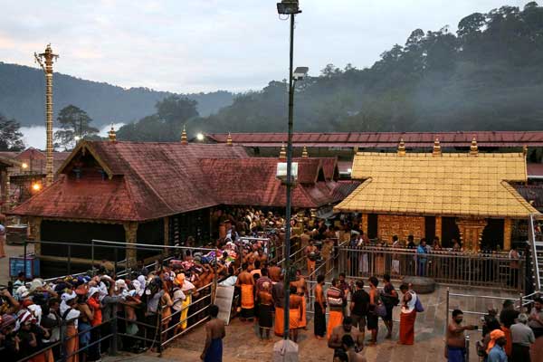 Sabarimala-shrine